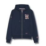 Chaqueta Hoodie Hurlintong Hombre Blue Navy