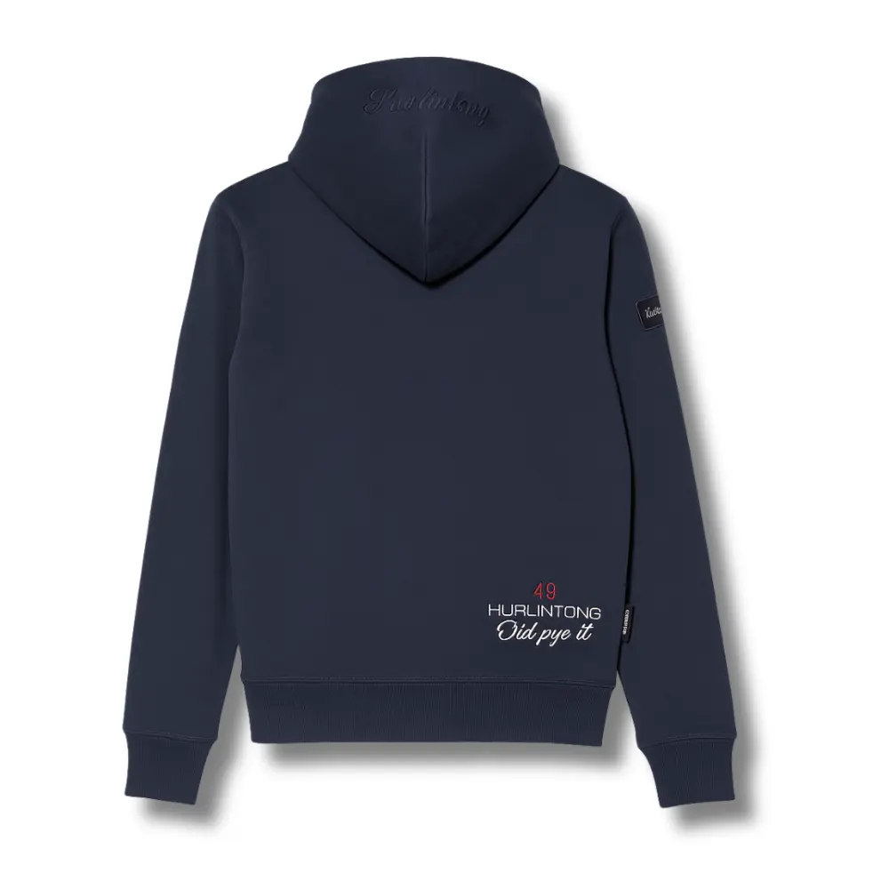 Chaqueta Hoodie Hurlintong Hombre Blue Navy