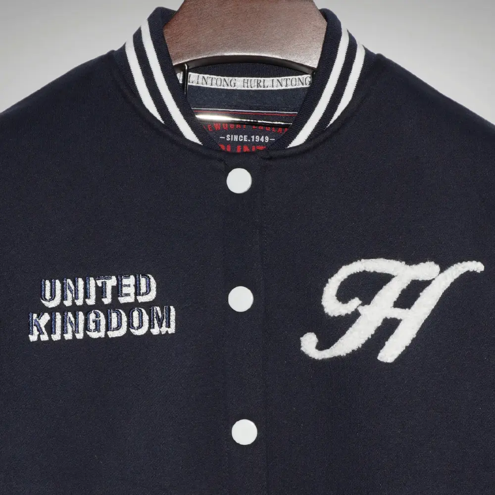 Chaqueta Beisbolera Hurlintong Mujer Blue