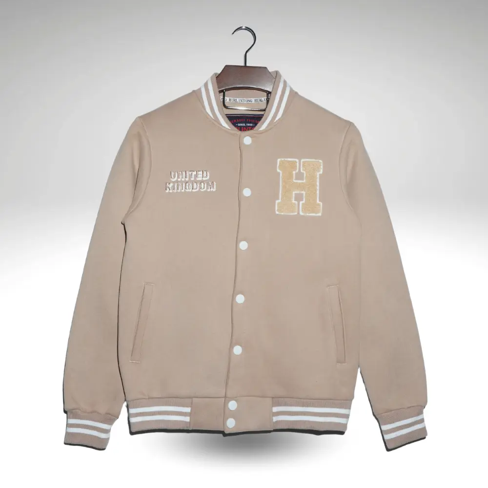 Chaqueta Beisbolera Hurlintong Hombre Camel