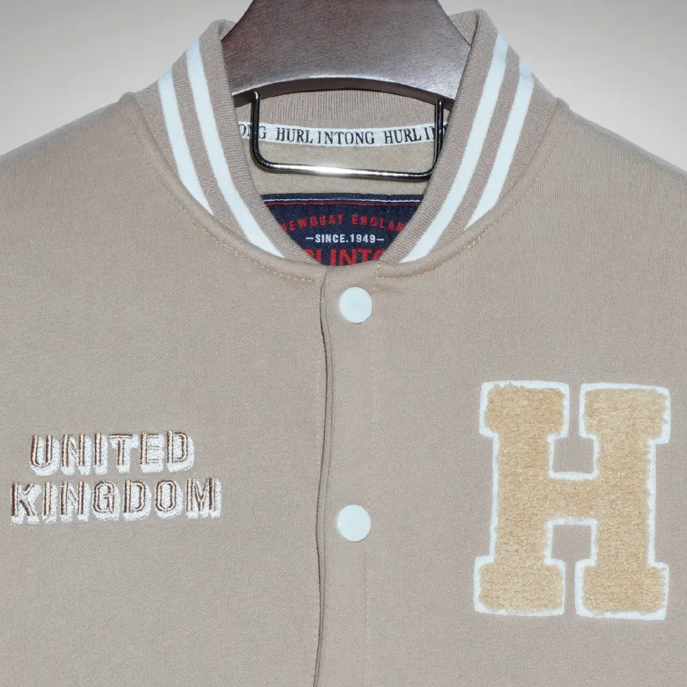 Chaqueta Beisbolera Hurlintong Hombre Camel