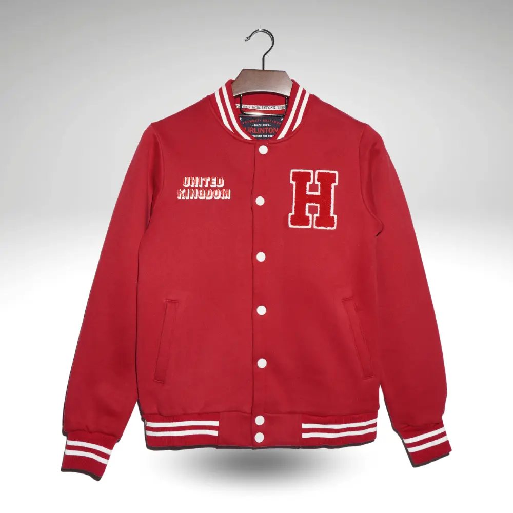 Chaqueta Beisbolera Hurlintong Hombre Red