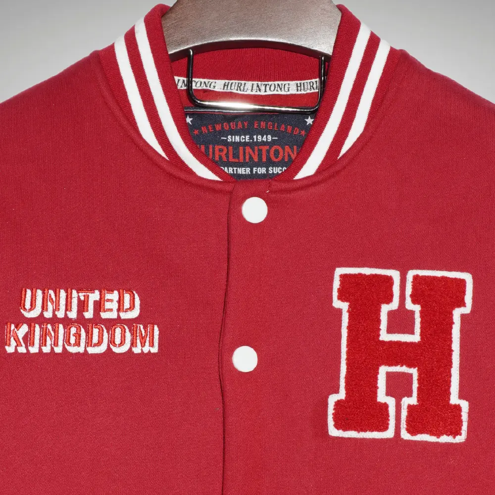 Chaqueta Beisbolera Hurlintong Hombre Red