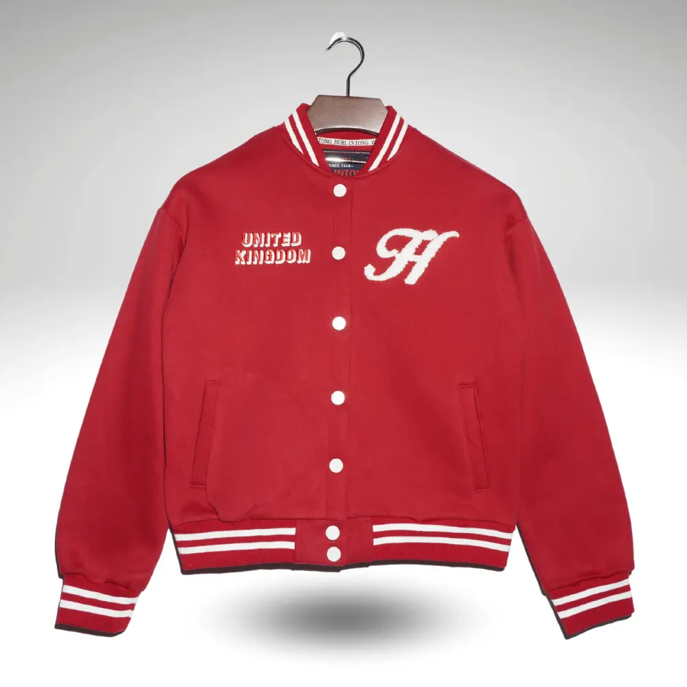 Chaqueta Beisbolera Hurlintong Mujer Red