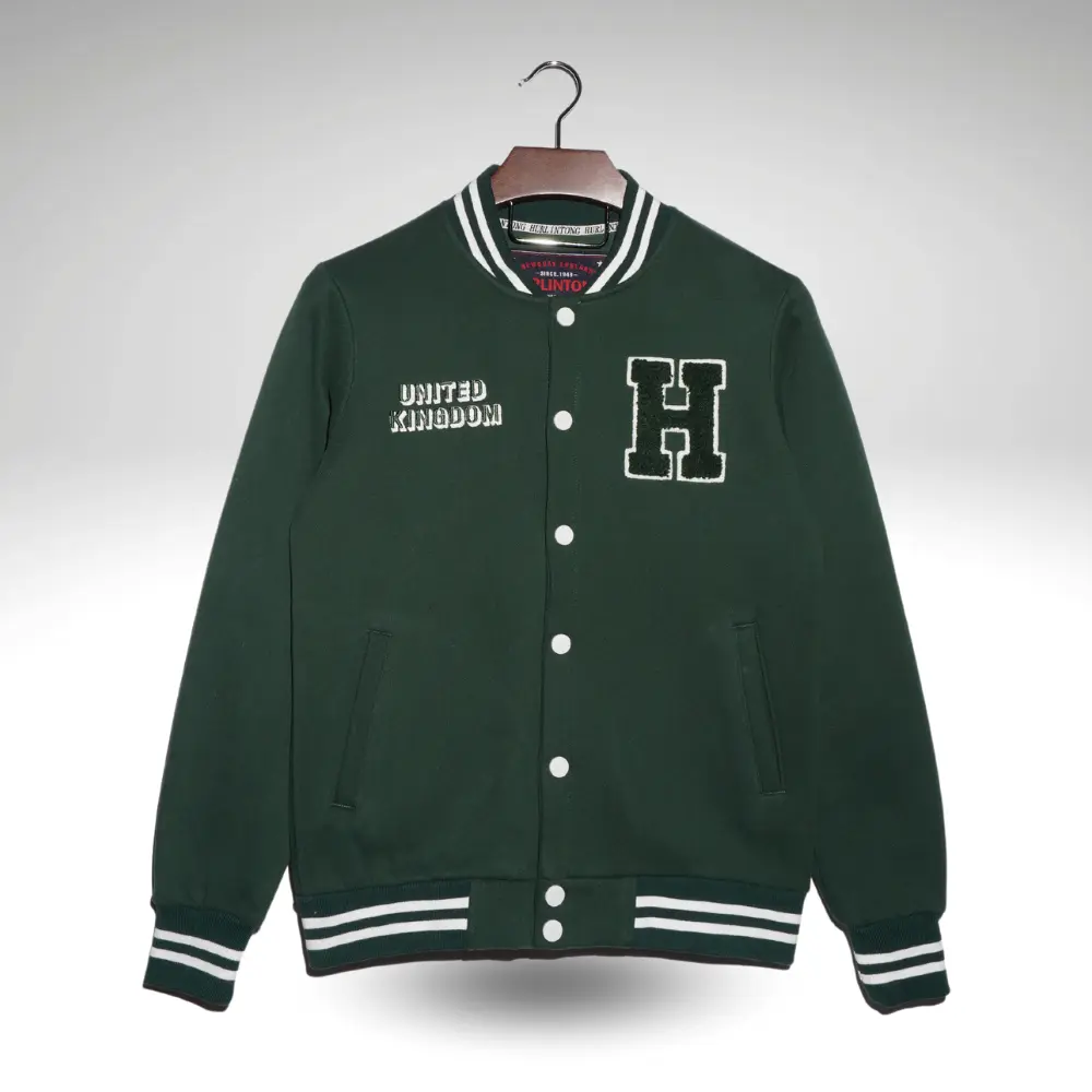 Chaqueta Beisbolera Hurlintong Hombre Green