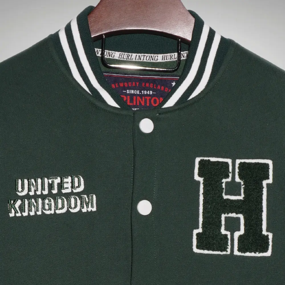 Chaqueta Beisbolera Hurlintong Hombre Green