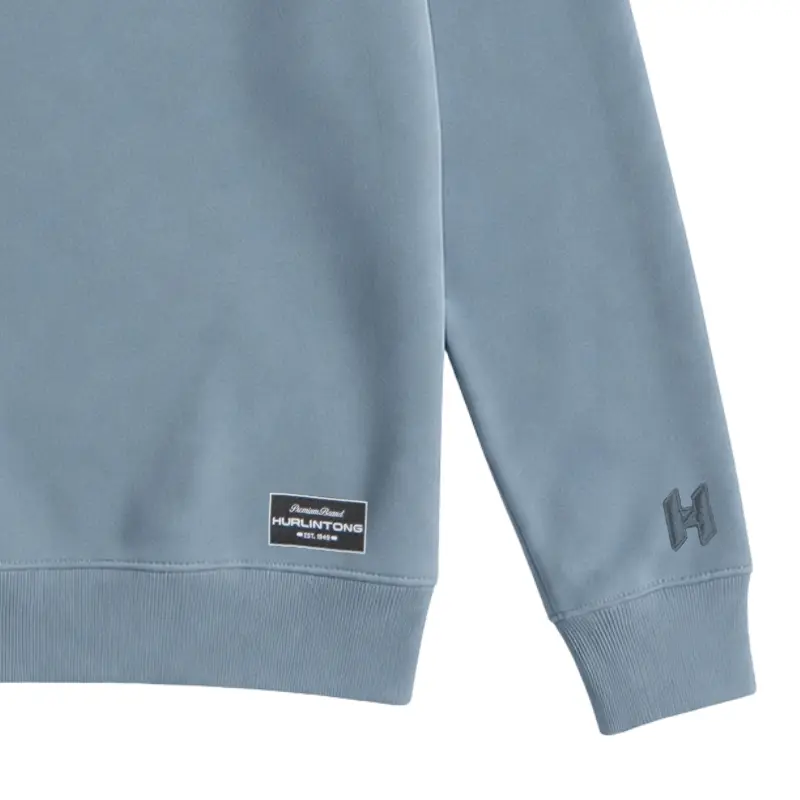 Buzo Azul Claro para Hombre Cuello Redondo | Hurlintong Premium