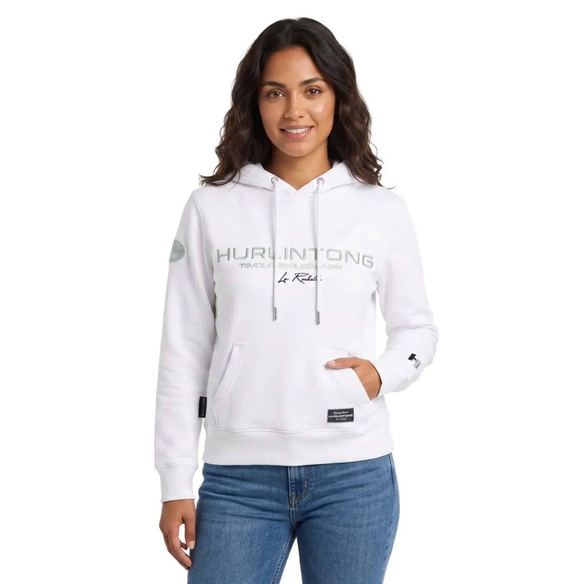 Buzo Blanco para Mujer Hurlintong Premium