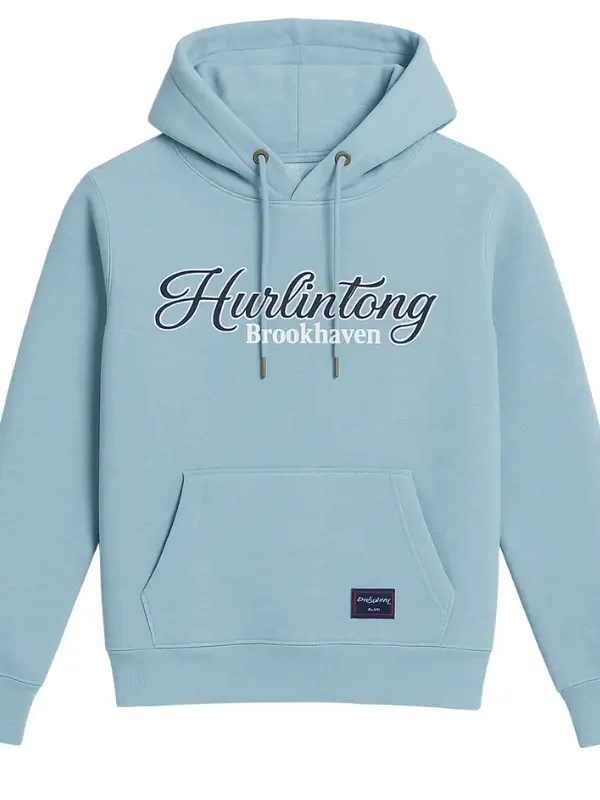 Buzo Hurlintong Azul Jaspe Mujer