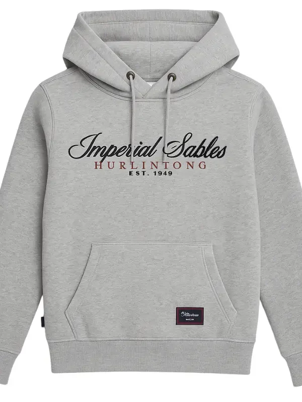 Buzo hombre gris imperial