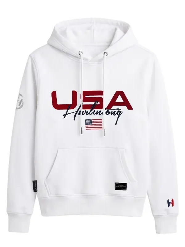Buzo blanco para hombre Selección Usa