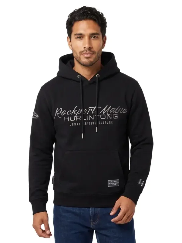 Buzo Negro para Hombre Hurlintong Premium