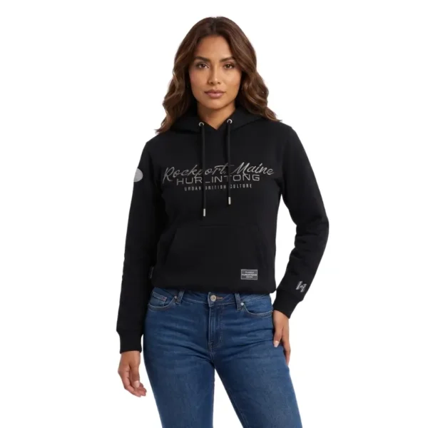 Buzo Negro para Mujer Hurlintong Premium