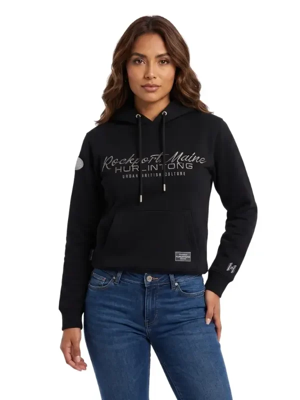 Buzo Negro para Mujer Hurlintong Premium