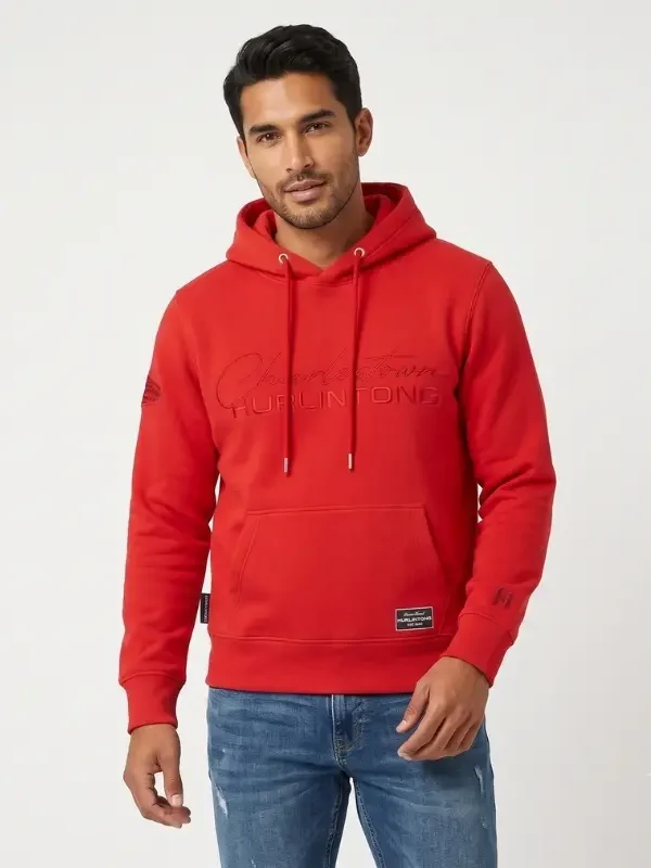 Buzo Rojo para Hombre Hurlintong Premium