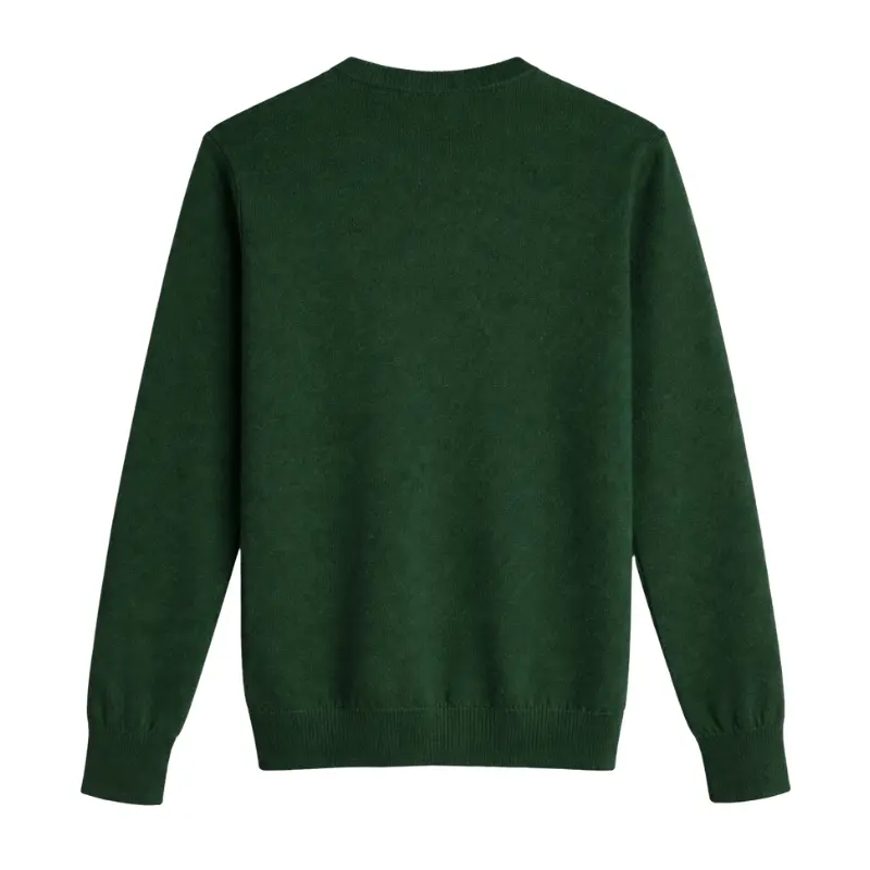 Buzo hilo cuello redondo verde