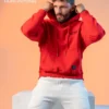 Buzo hombre rojo