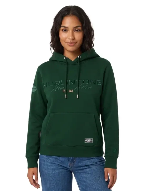 Buzo verde para Mujer Hurlintong Premium