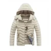 Chaqueta termica hombre beige