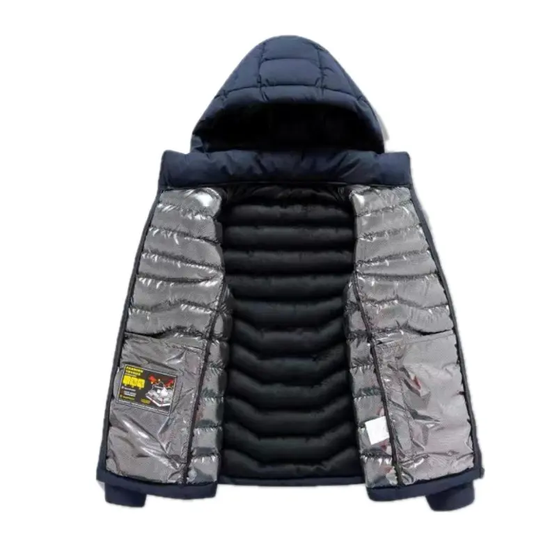 Chaqueta termica hombre negro