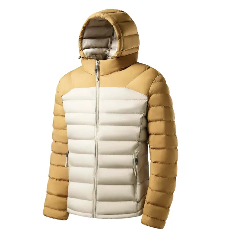Chaqueta termica hombre camel c