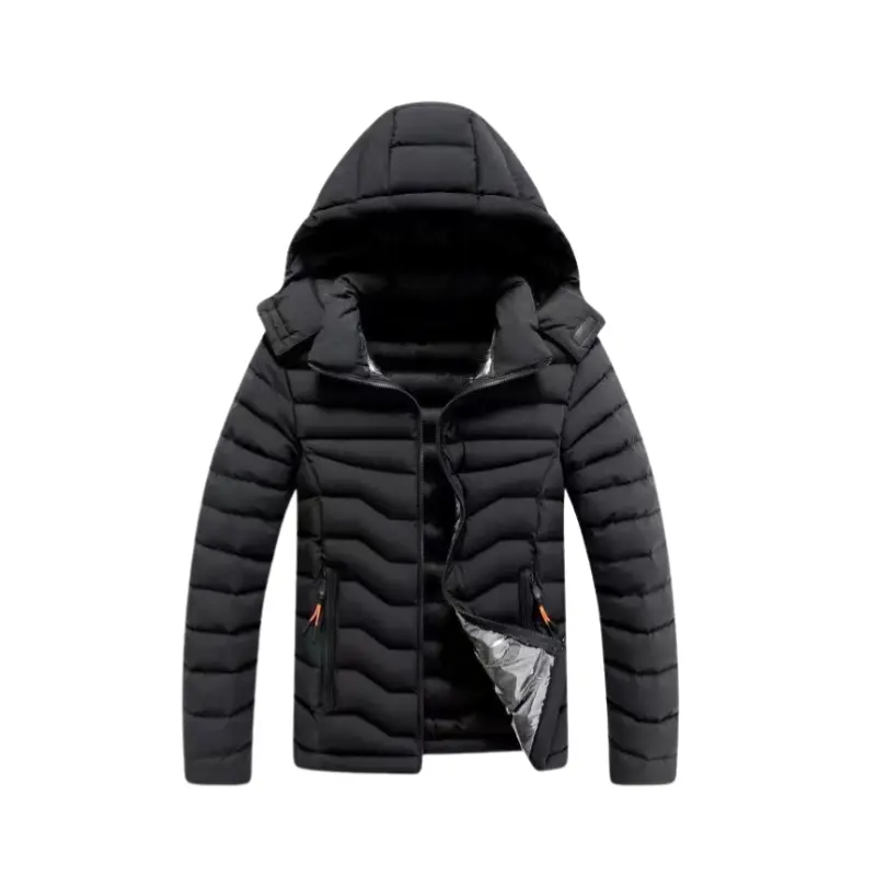 Chaqueta termica hombre negro