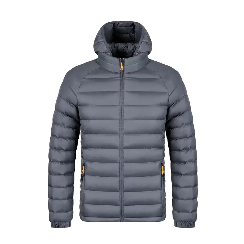 Chaqueta termica hombre gris b