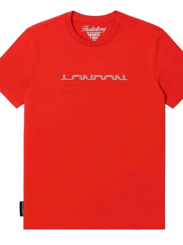 Camiseta roja Hombre