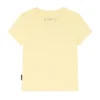 Camiseta amarillo pastel mujer