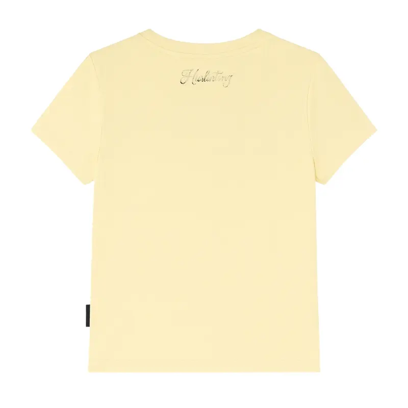 Camiseta amarillo pastel mujer