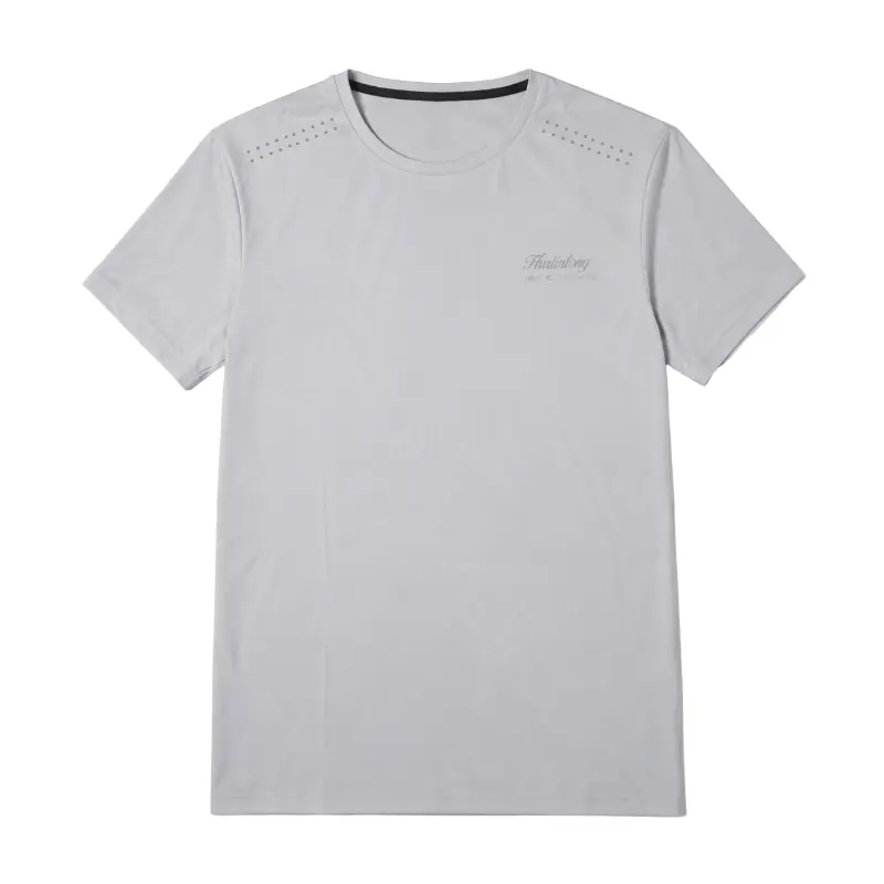 Camiseta Dry fit Gris Claro