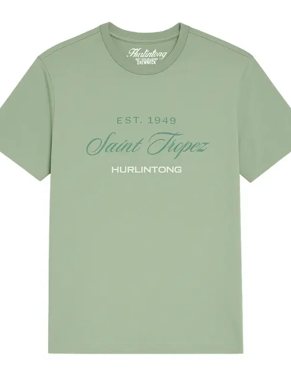 Camiseta verde claro