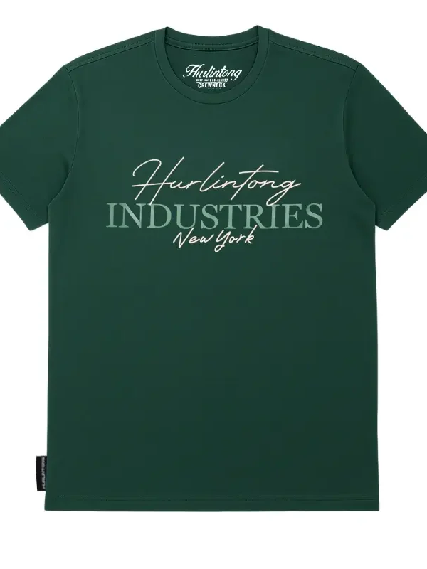 Camiseta verde hombre