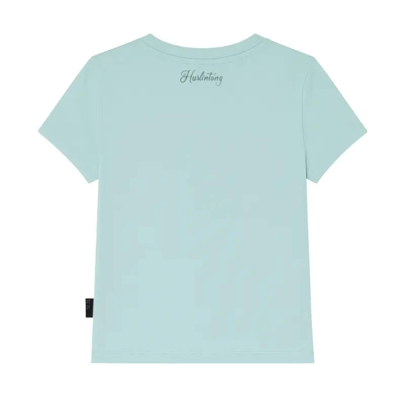 Camiseta verde pastel mujer