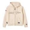 Chaqueta Hoodie vainilla para Hombre Hurlintong Premium