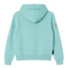 Chaqueta Hoodie Azul Cielo para Mujer Hurlintong Premium
