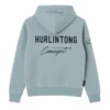 Chaqueta Hoodie Azul para Mujer Hurlintong Premium