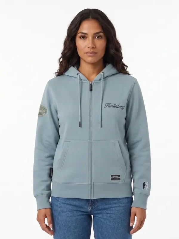 Chaqueta Azul para Mujer Hurlintong Premium