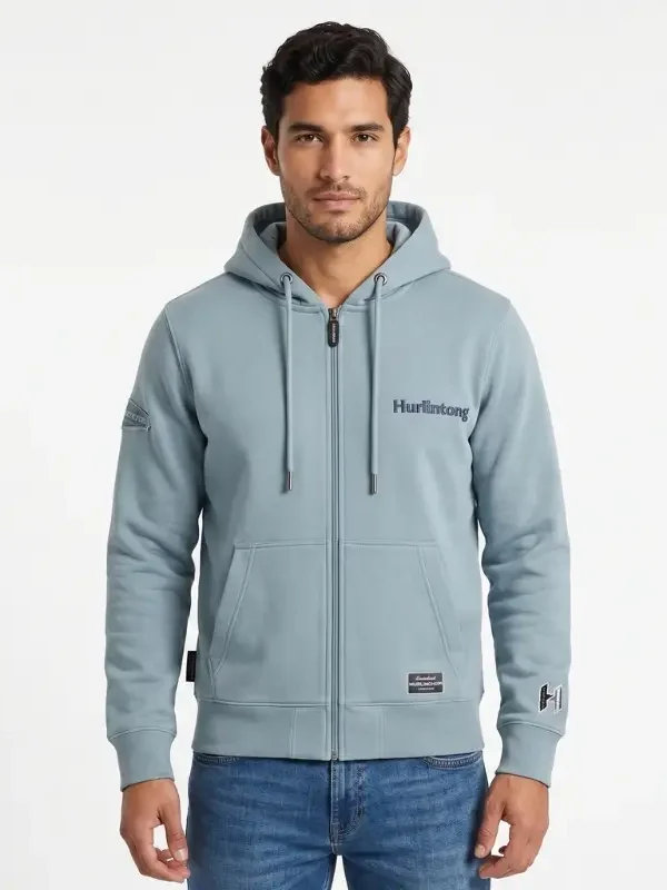Chaqueta Azul para Hombre Hurlintong Premium