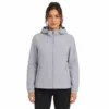 Chaqueta Deportiva Running Dry Fit Gris para Mujer
