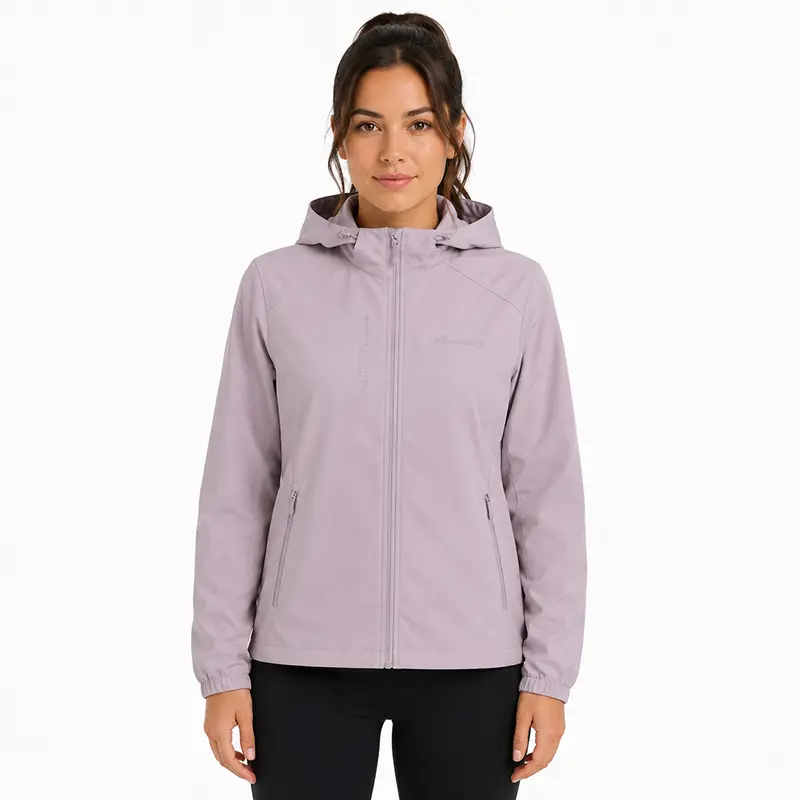 Chaqueta Deportiva Running Dry Fit Lila para Mujer