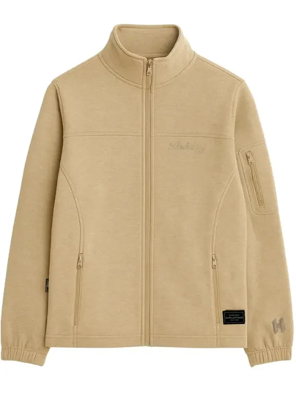 Chaqueta hurlintong camel mujer