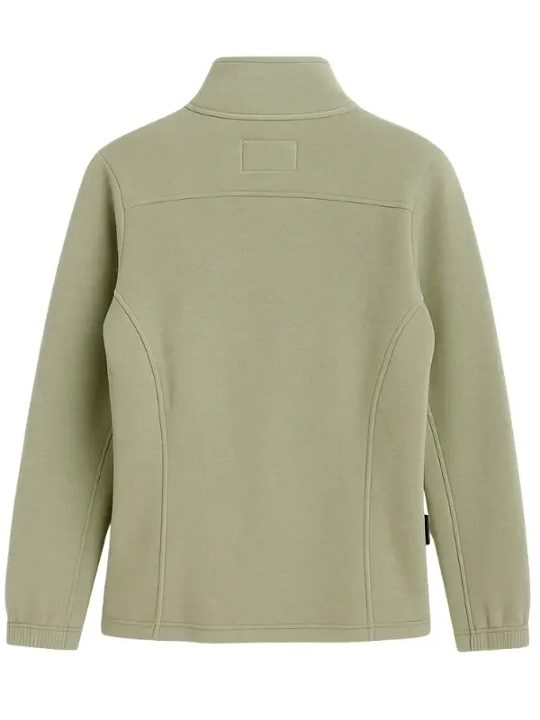 Chaqueta hurlintong verde claro mujer