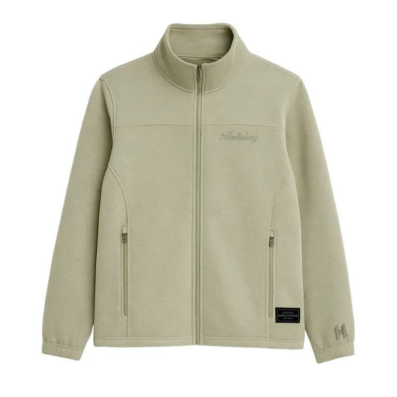 Chaqueta hurlintong verde claro mujer