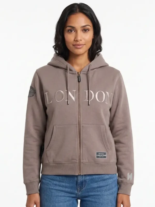 Chaqueta Lavanda para Mujer Hurlintong Premium