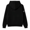 Chaqueta Hoodie Negra para Hombre Hurlintong Premium