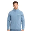 Chaqueta Polar Fleece Azul Claro para Hombre Hurlintong Premium