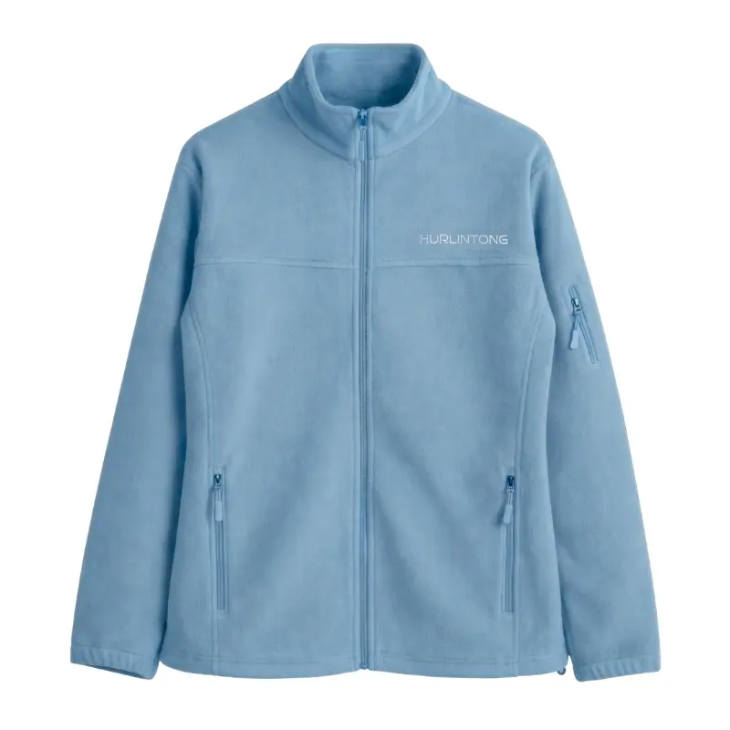 Chaqueta Polar Fleece Azul Claro para Hombre