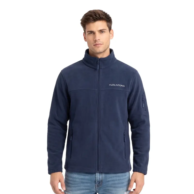 Chaqueta Polar Fleece Azul para Hombre