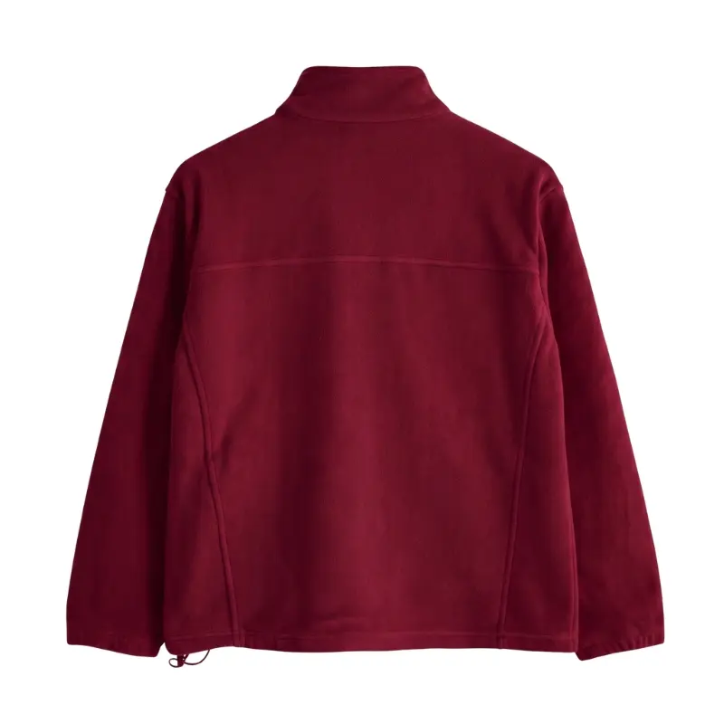 Chaqueta Polar Fleece Vinotinto para Hombre